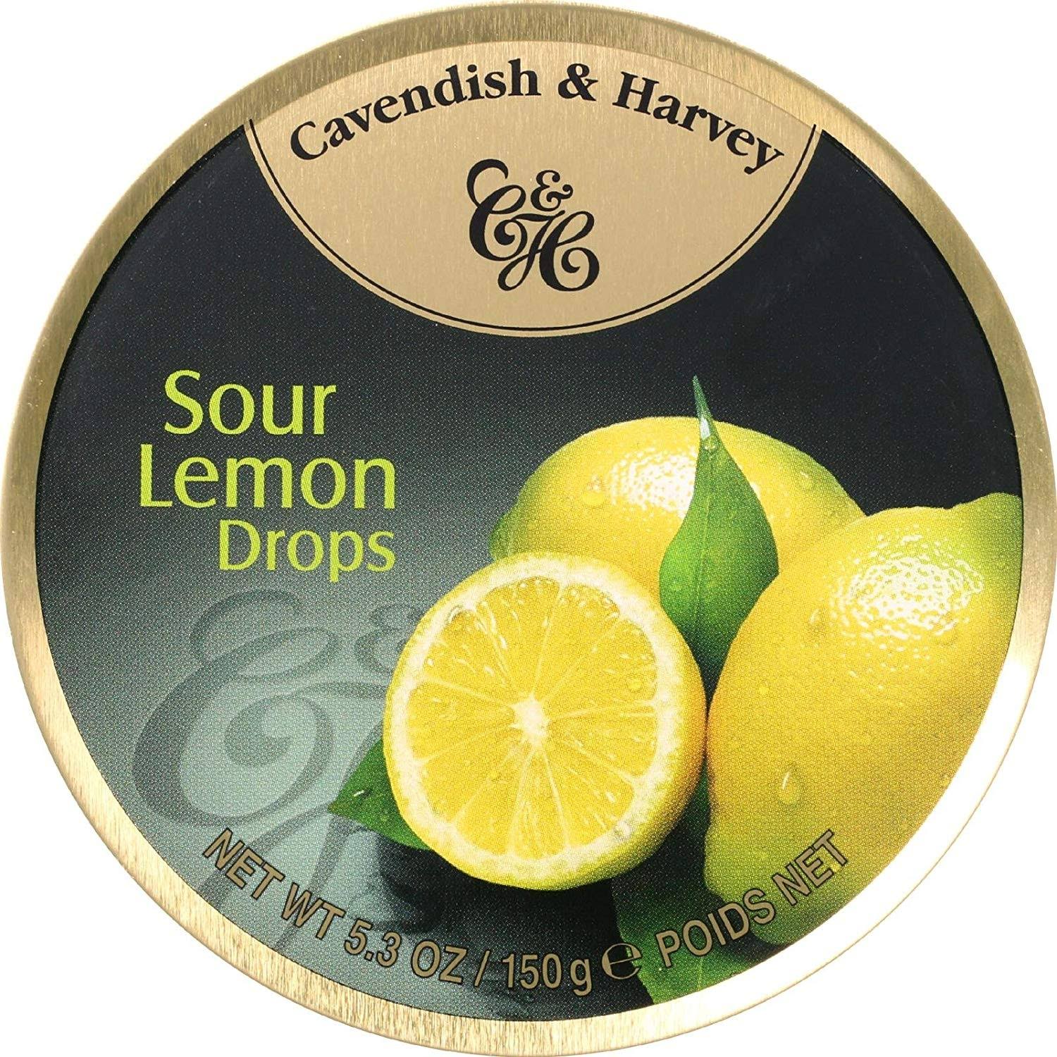 Cavendish & Harvey Sour Lemon Drops - 5.3oz