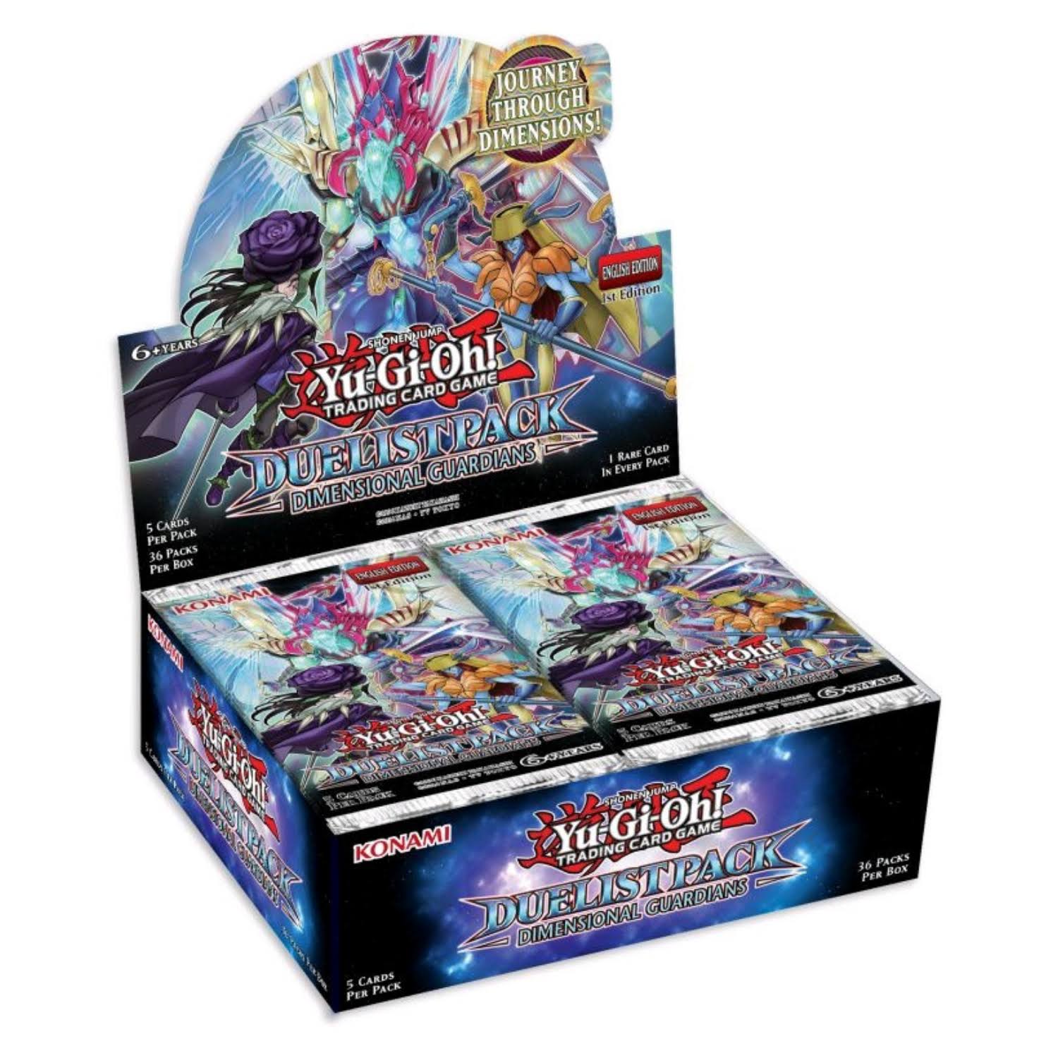 Yu-Gi-Oh! Duelist Pack Dimensional Guardians Booster Box