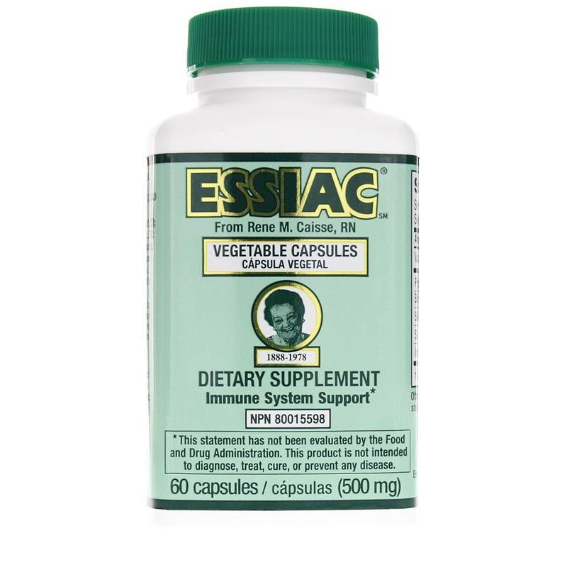 Essiac Herbal Supplement - 500 mg, 60 Vegicaps