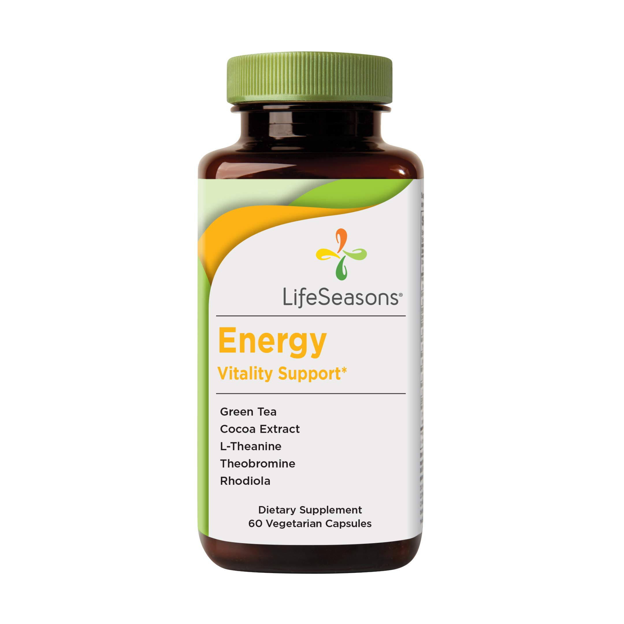 Life Seasons Energy Vitality Support Supplement - 60 Vegicaps