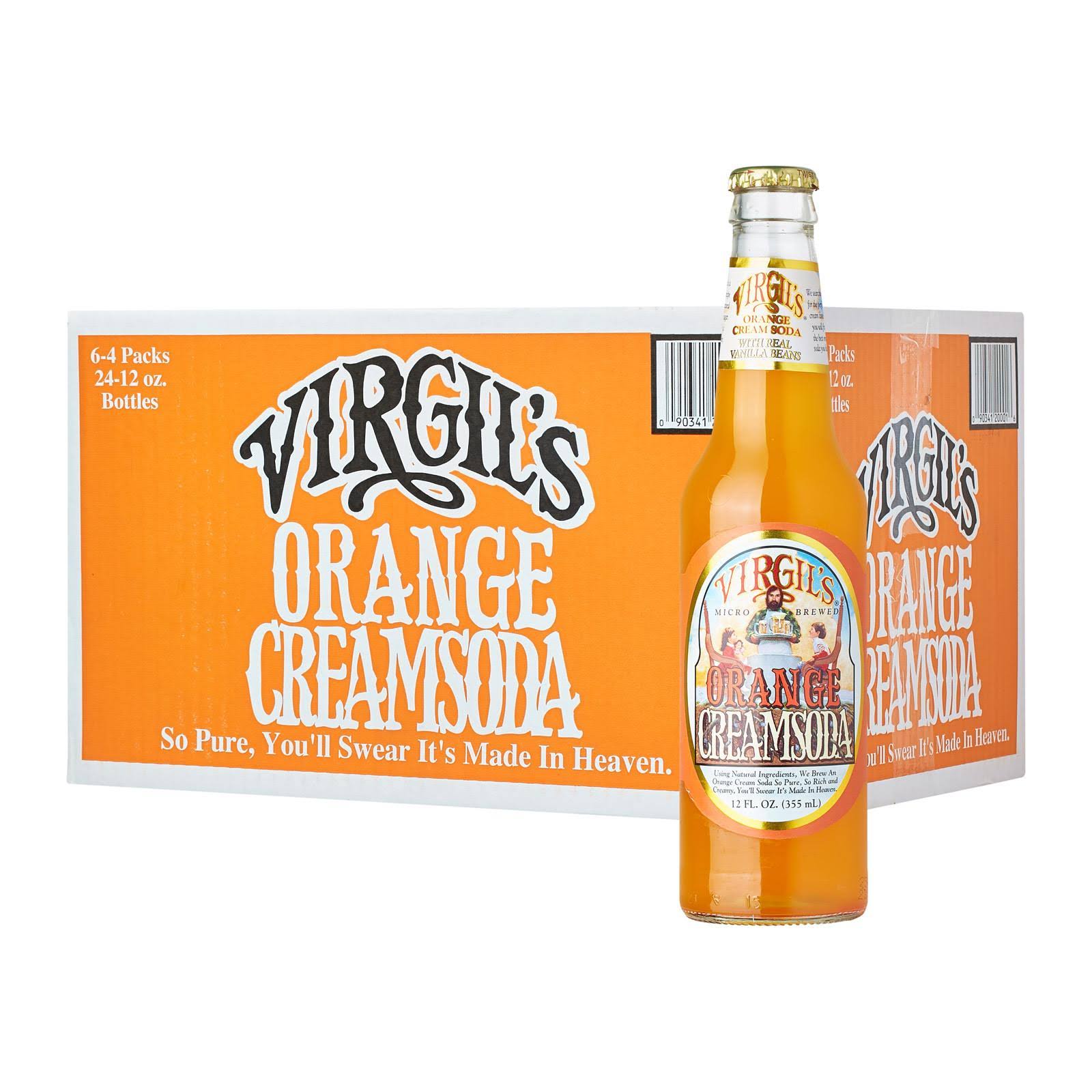 Virgil's Handcrafted Orange Soda 12oz