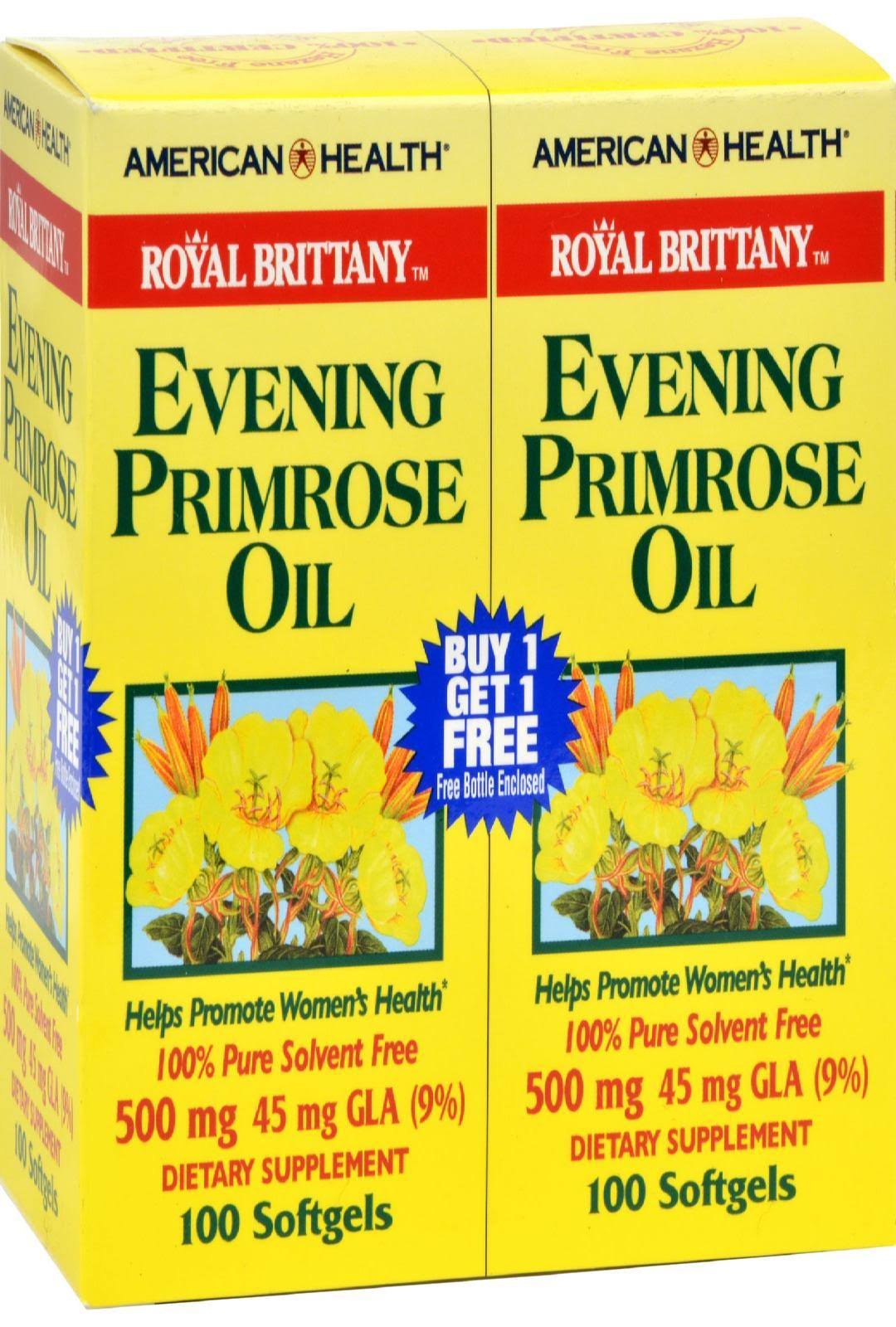 American Health Evening Primrose Oil - 500 mg, Value Pack, 200 softgels
