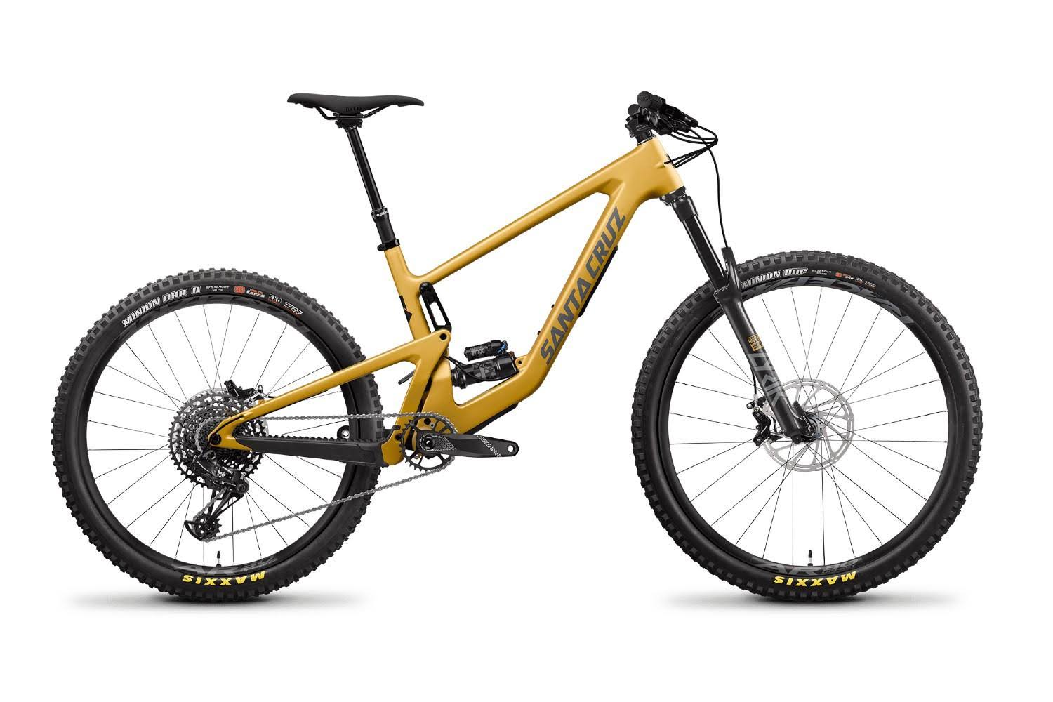 Santa Cruz Bronson C R Mountain Bike in Paydirt Gold