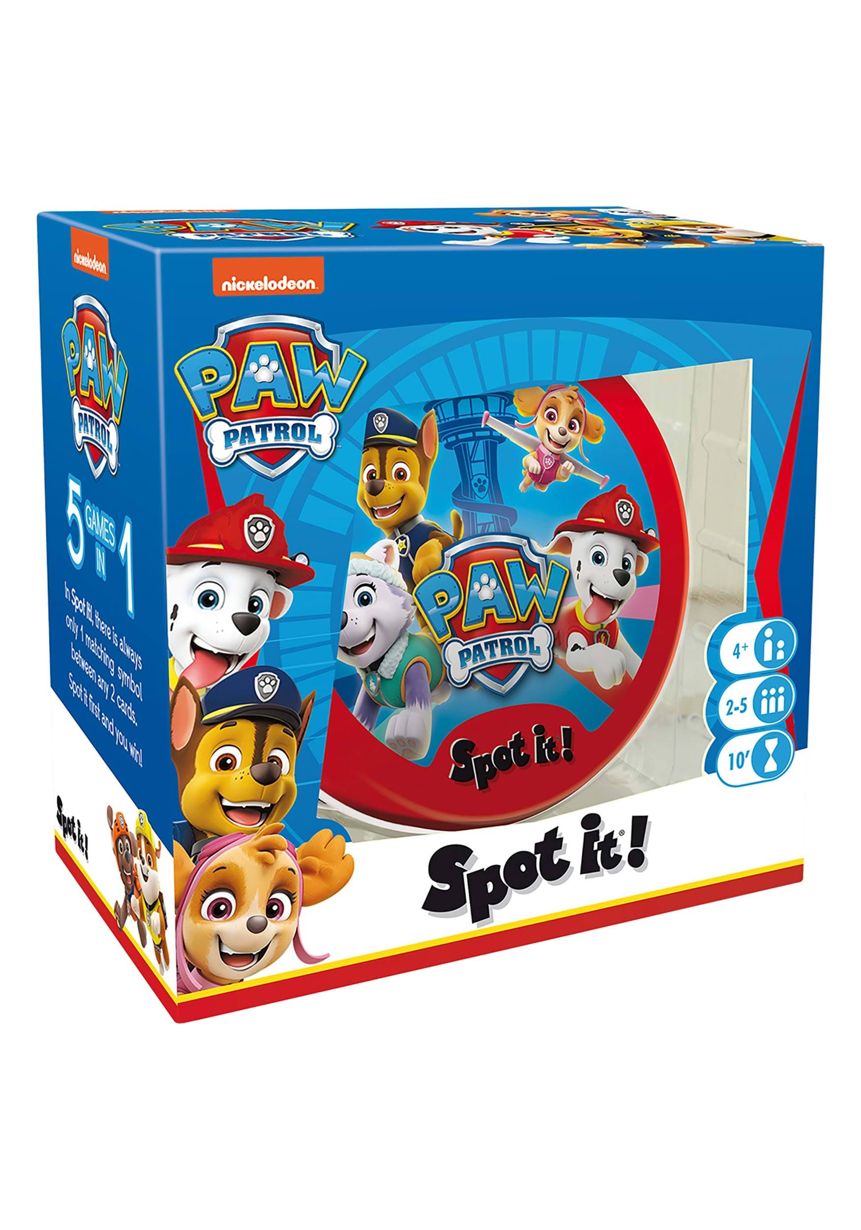 Spot It! Paw Patrol Card Game | Game For Kids | Age 6+ | 2 to 8