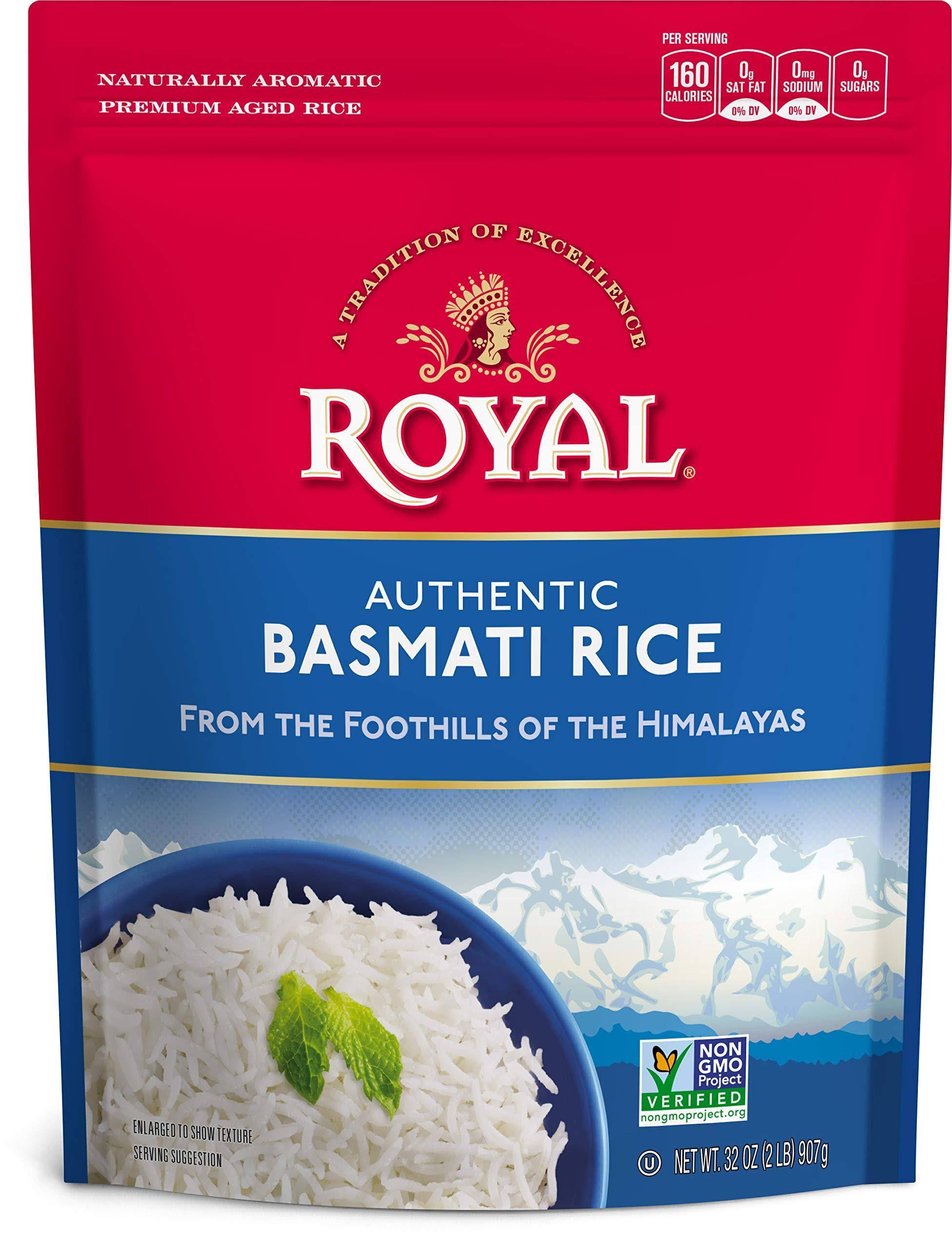 Royal Basmati Rice, Authentic - 32 oz