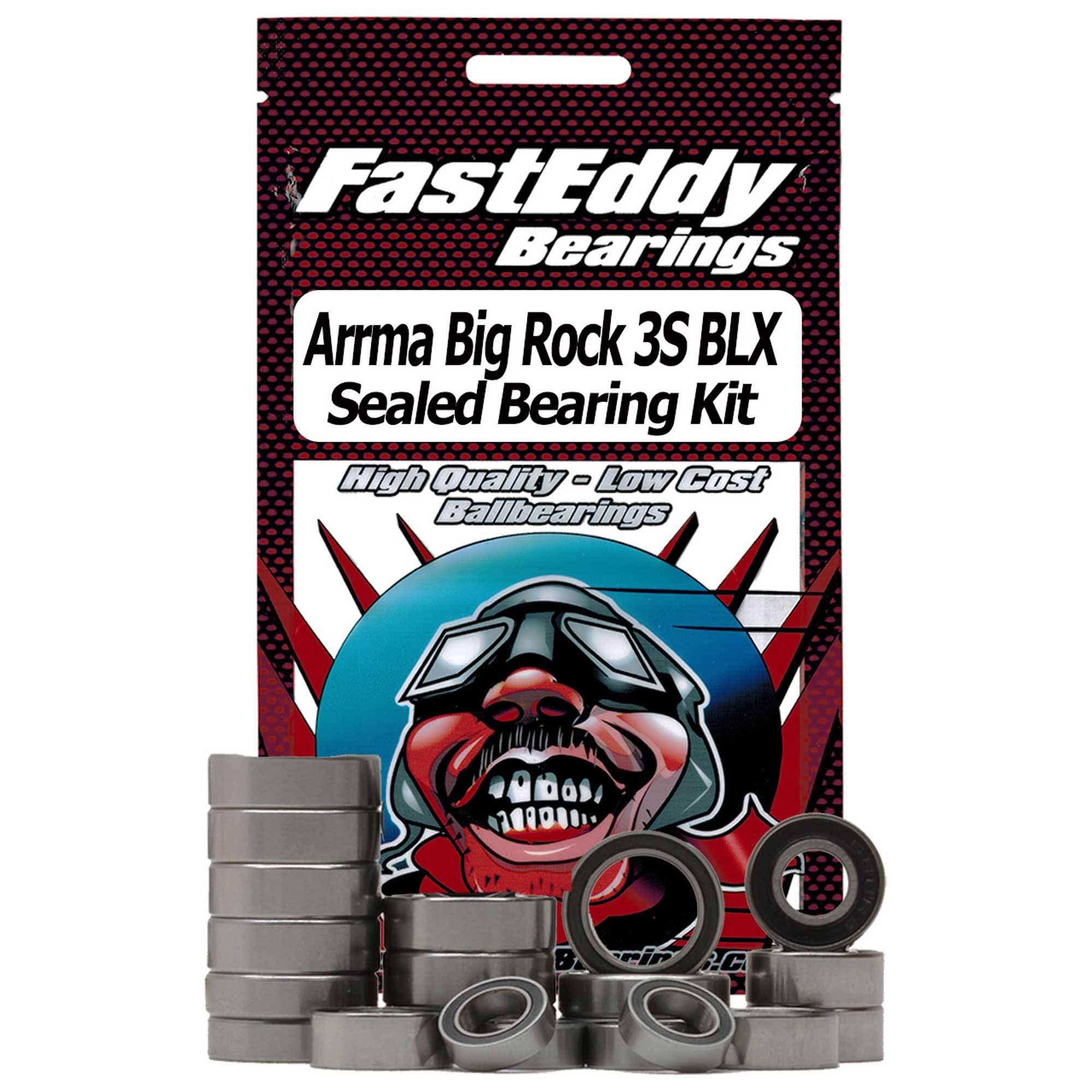 FastEddy Bearings Compatible With Arrma Big Rock 3S BLX Sealed Bearing