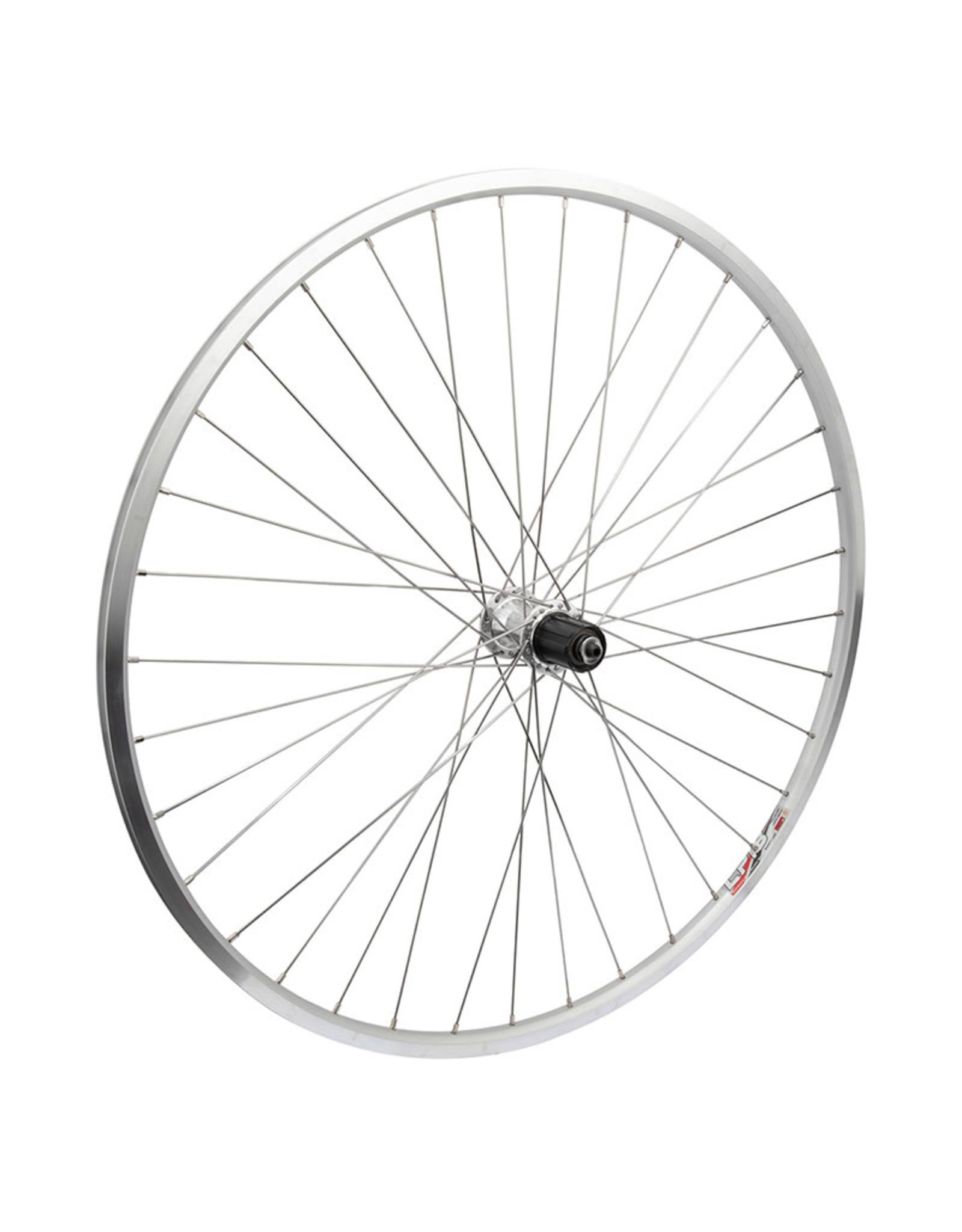 WheelMaster Rear Bicycle Wheel, 700 Wei LP18 SL 36 Aly 8/9sp Cass SL Q