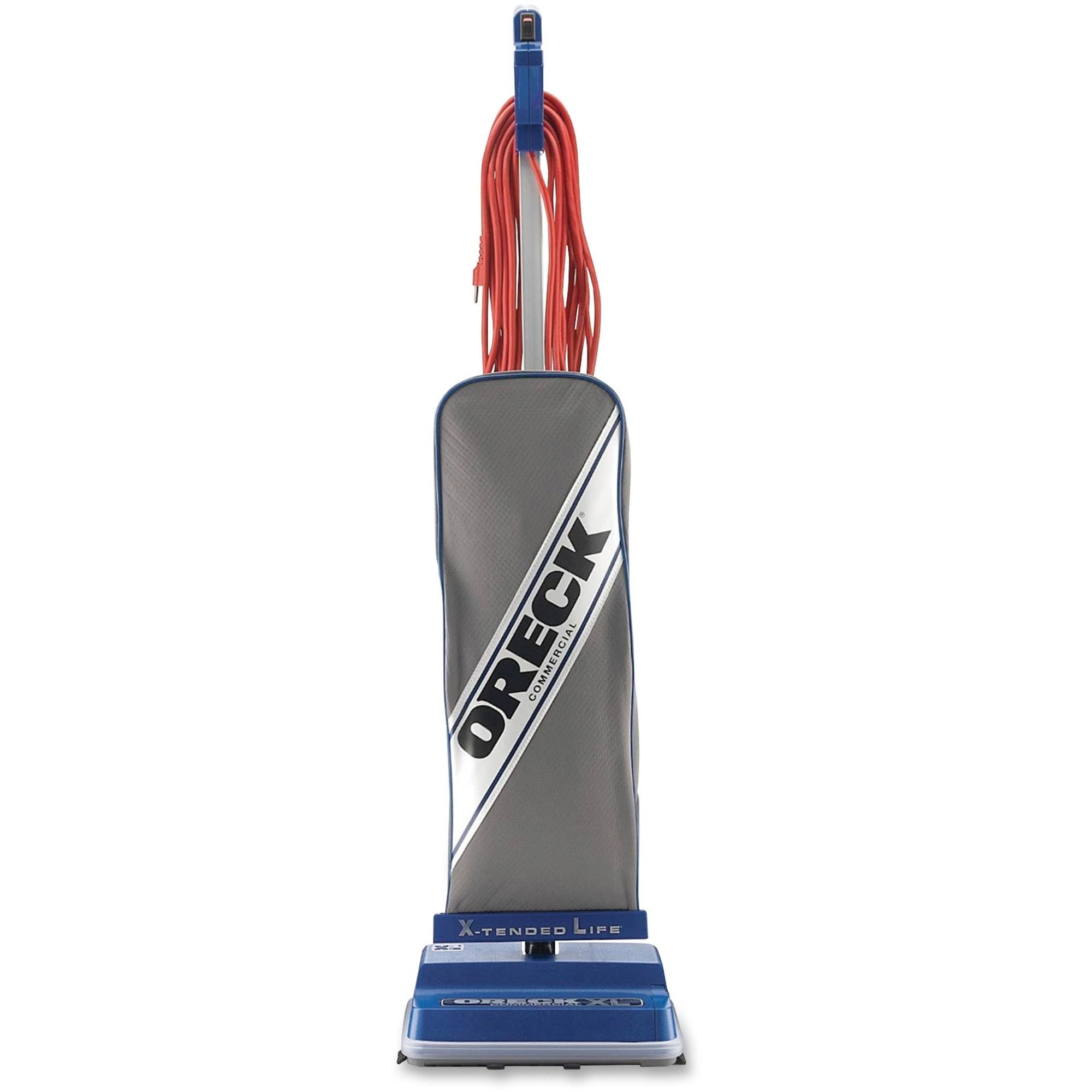 Oreck Commercial Upright Vacuum - Blue, Grey