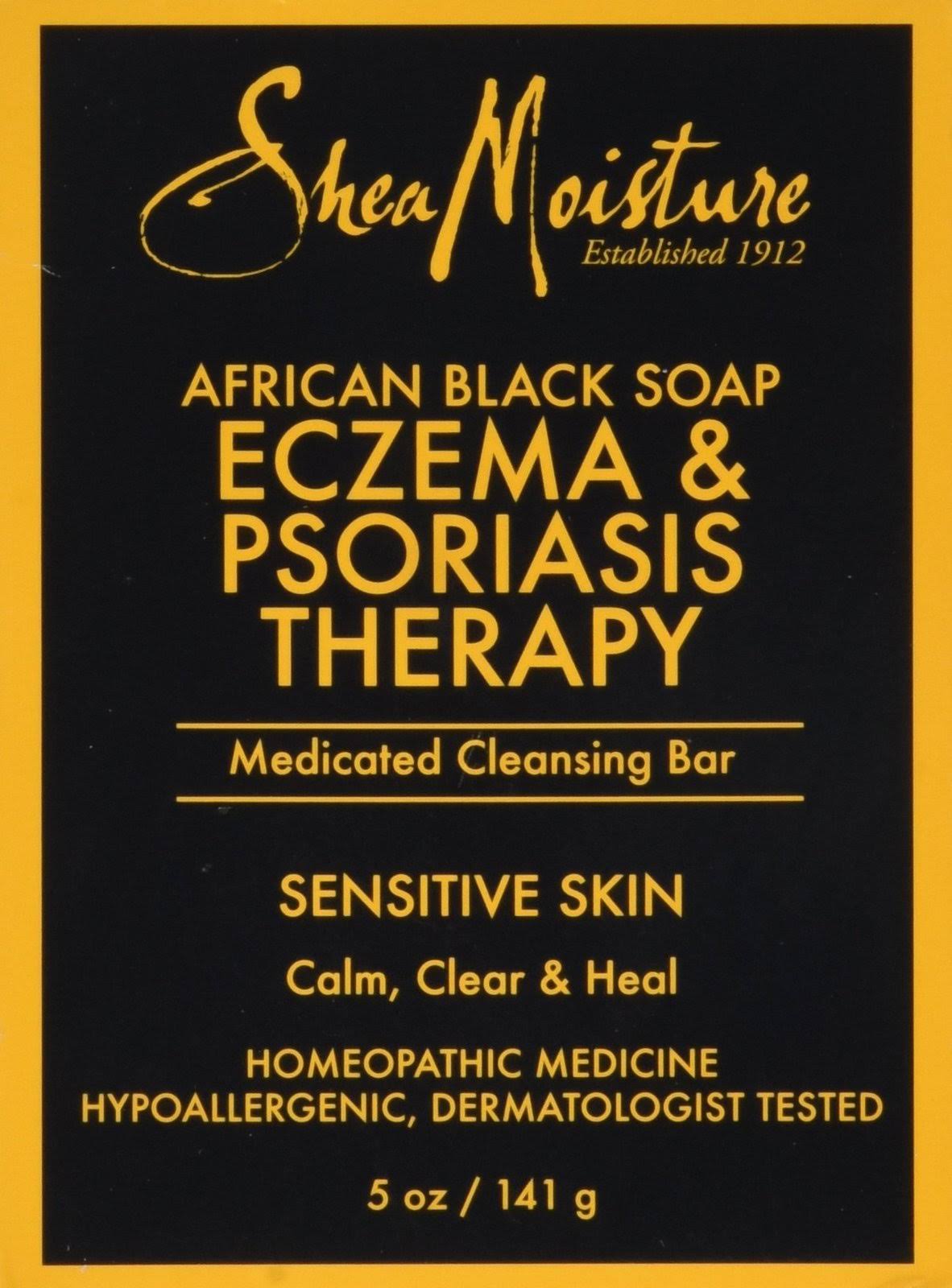 Shea Moisture Eczema and Psoriasis Therapy African Black Soap - 5oz