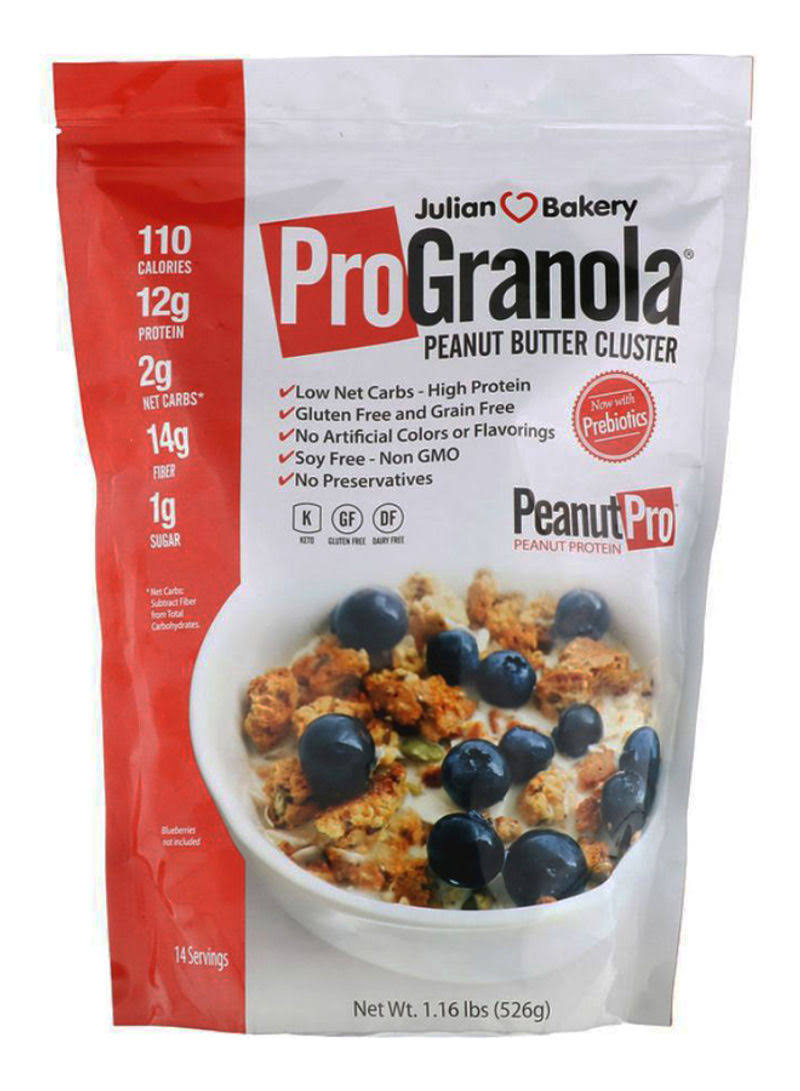 Julian Bakery ProGranola Protein - Peanut Butter Cluster, 12g