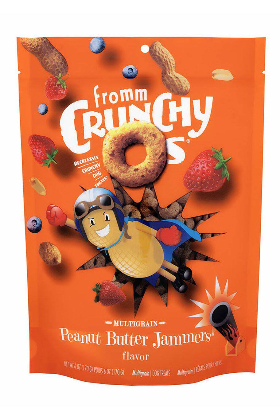 Fromm Crunchy O's Peanut Butter Jammers Dog Treats - 6 oz