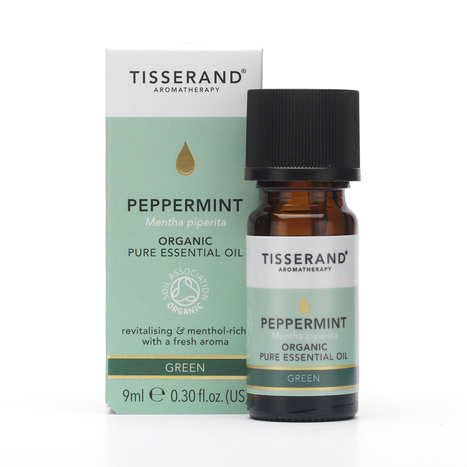 Tisserand Aromatherapy | Peppermint Organic Essential Oil 9 ml