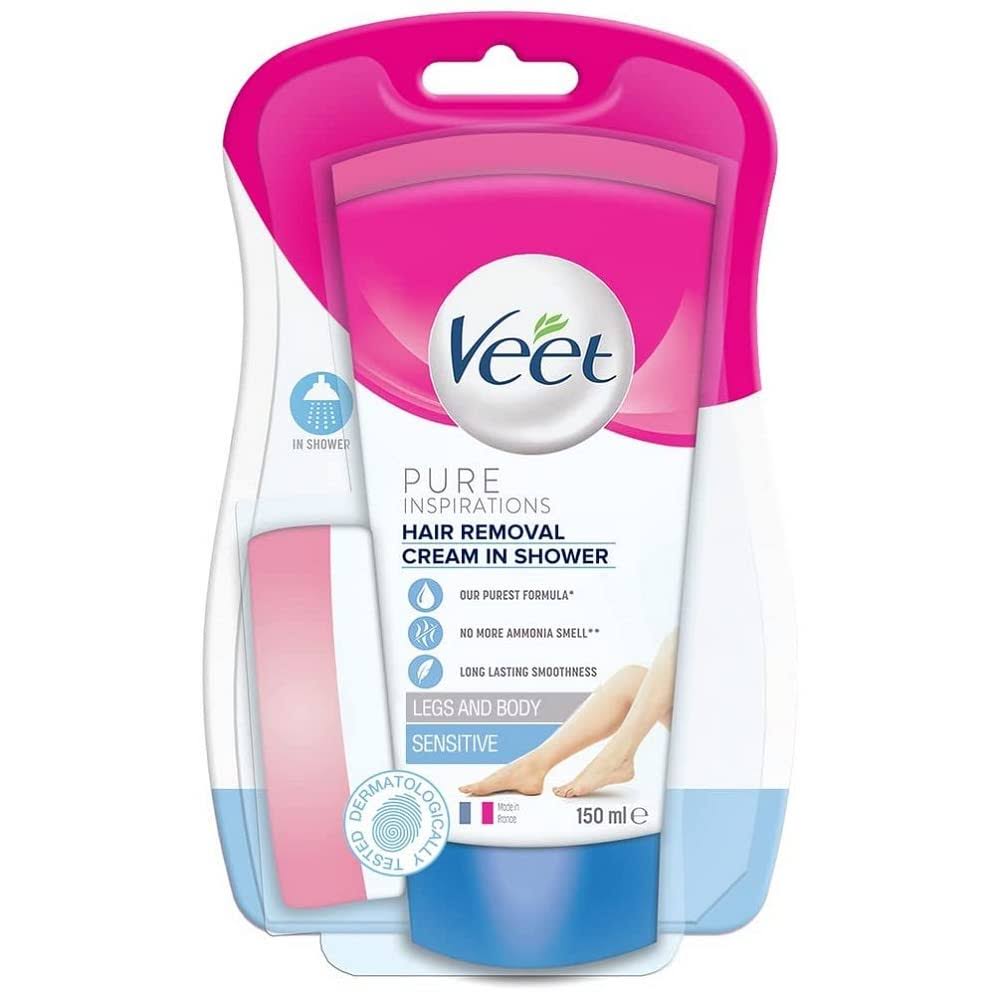 Veet In Shower Hair Removal Cream - for Normal Skin, 150ml