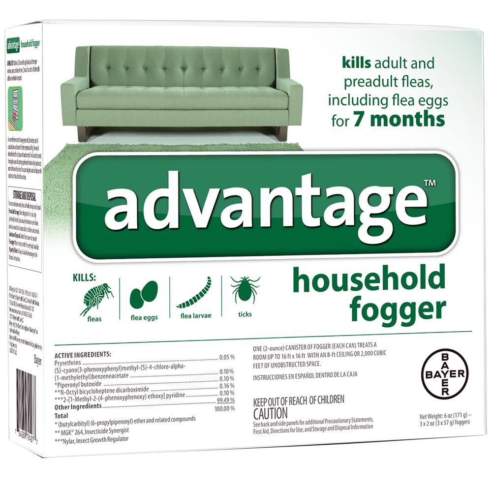 Advantage Household Fogger - 3 Pack