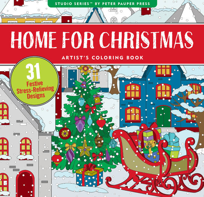 Home for Christmas Adult Coloring Book [Book]