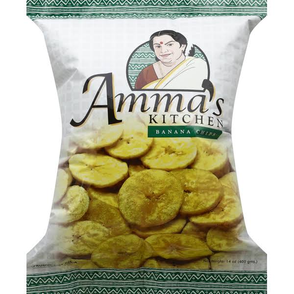 Amma's Kitchen Banana Chips - Sweet, 14oz
