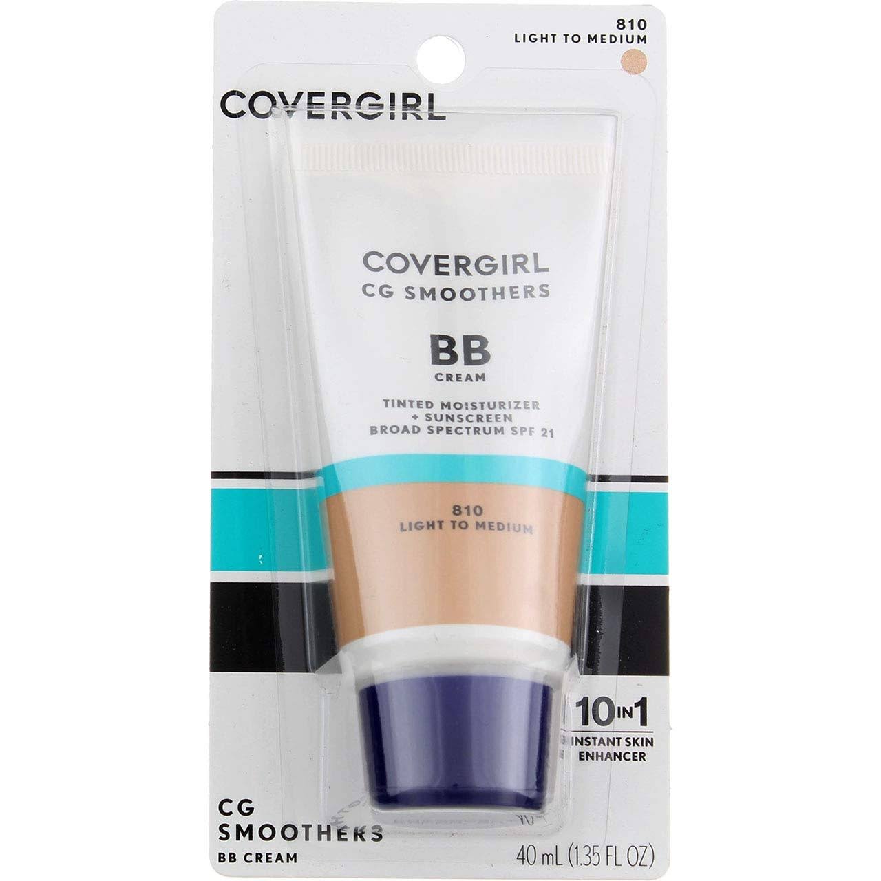 Covergirl Smoother Bb Cream - 810 Light To Medium, 40ml