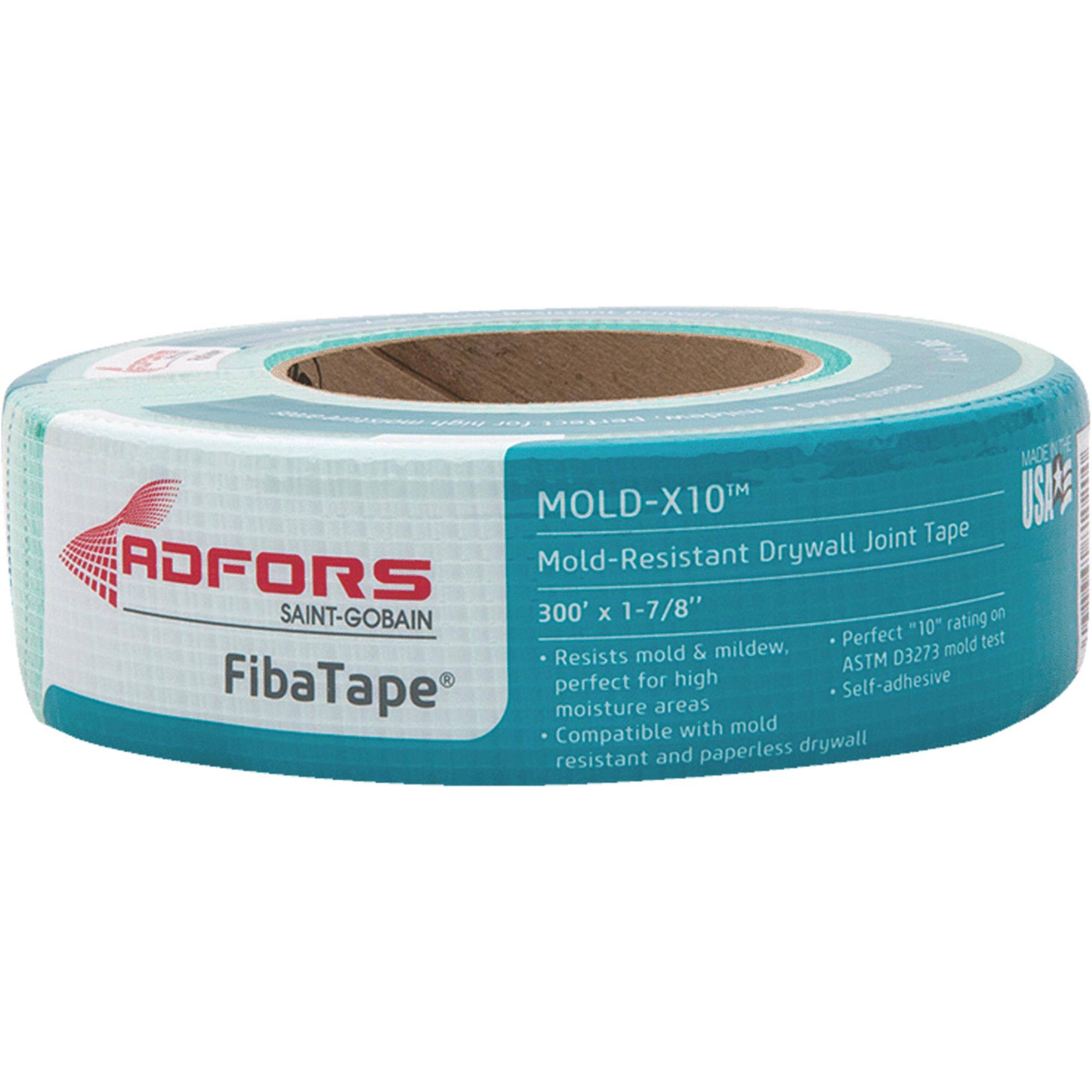Saint Gobain FDW8664U Mold Resistant Mesh Drywall Tape - 1 7/8" x 300', Green