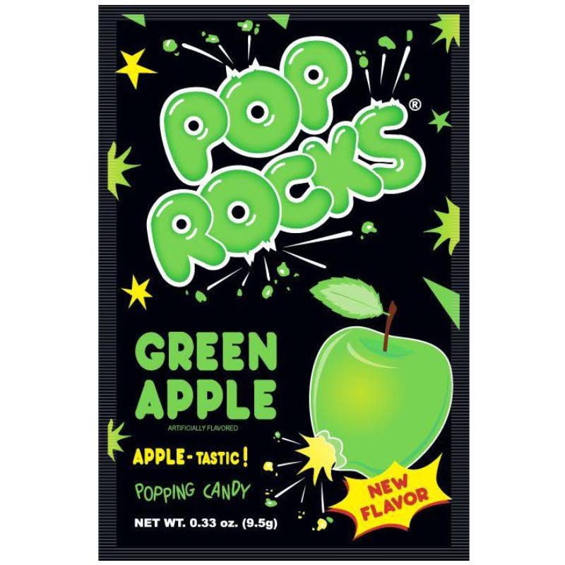 Pop Rocks Popping Candy - Green Apple, 0.33oz