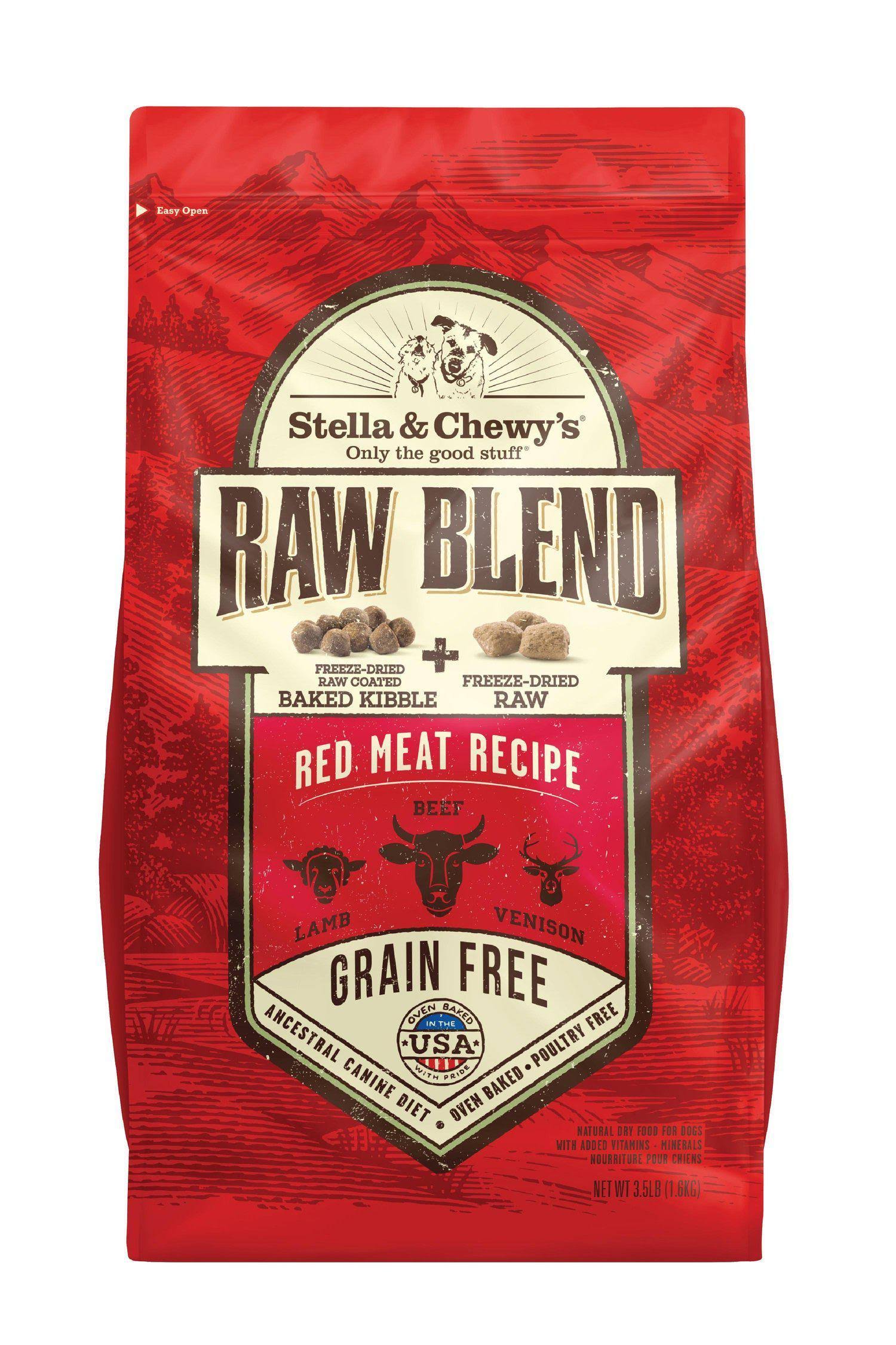 Stella & Chewy's Raw Blend Dog Food - Red Meat Recipe