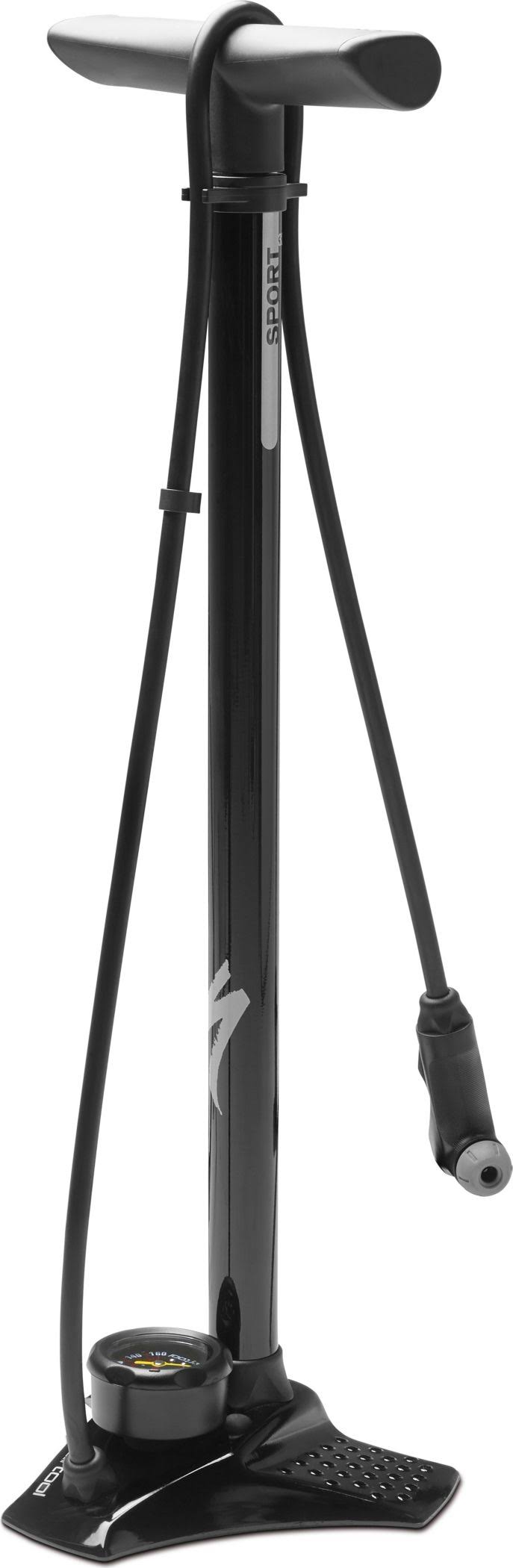 Specialized Air Tool Sport Switchhitter II Floor Pump - Black
