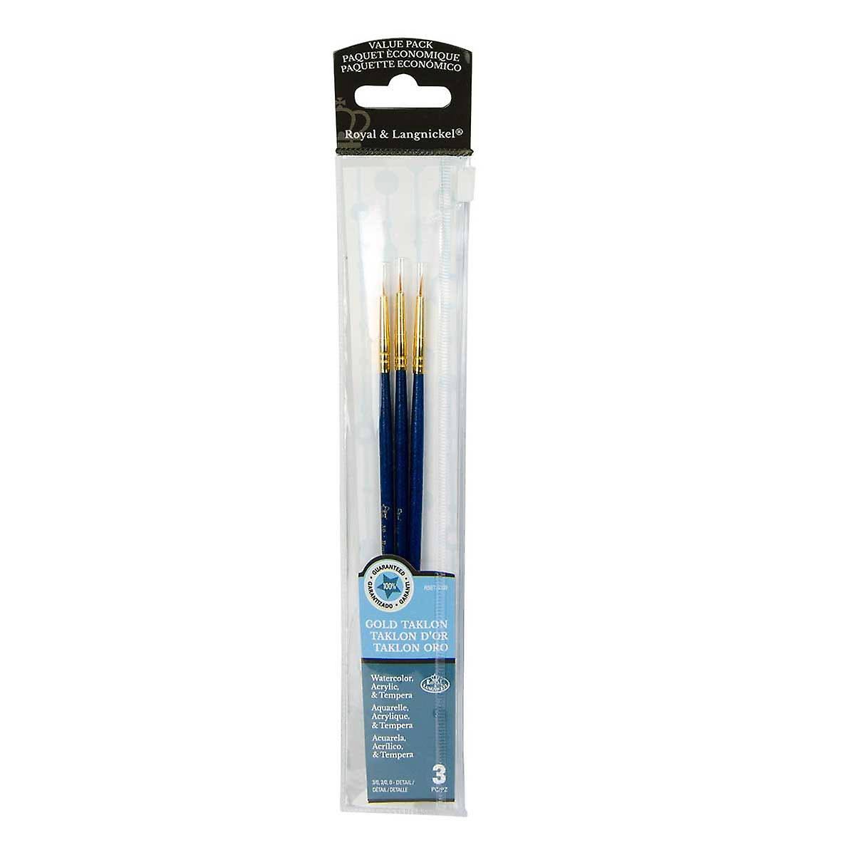 Royal & Langnickel Brush Value Pack With Free Pouch