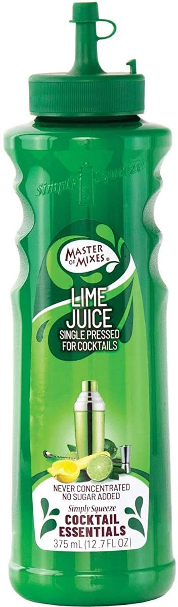 Master of Mixes Unsweetened Lime Juice