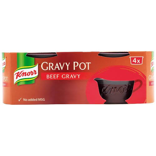 Knorr Beef Gravy Pot - 4x28g