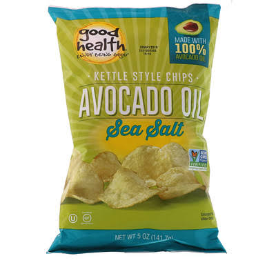 Good Health Avocado Oil Kettle Style Chips - Sea Salt, 5oz