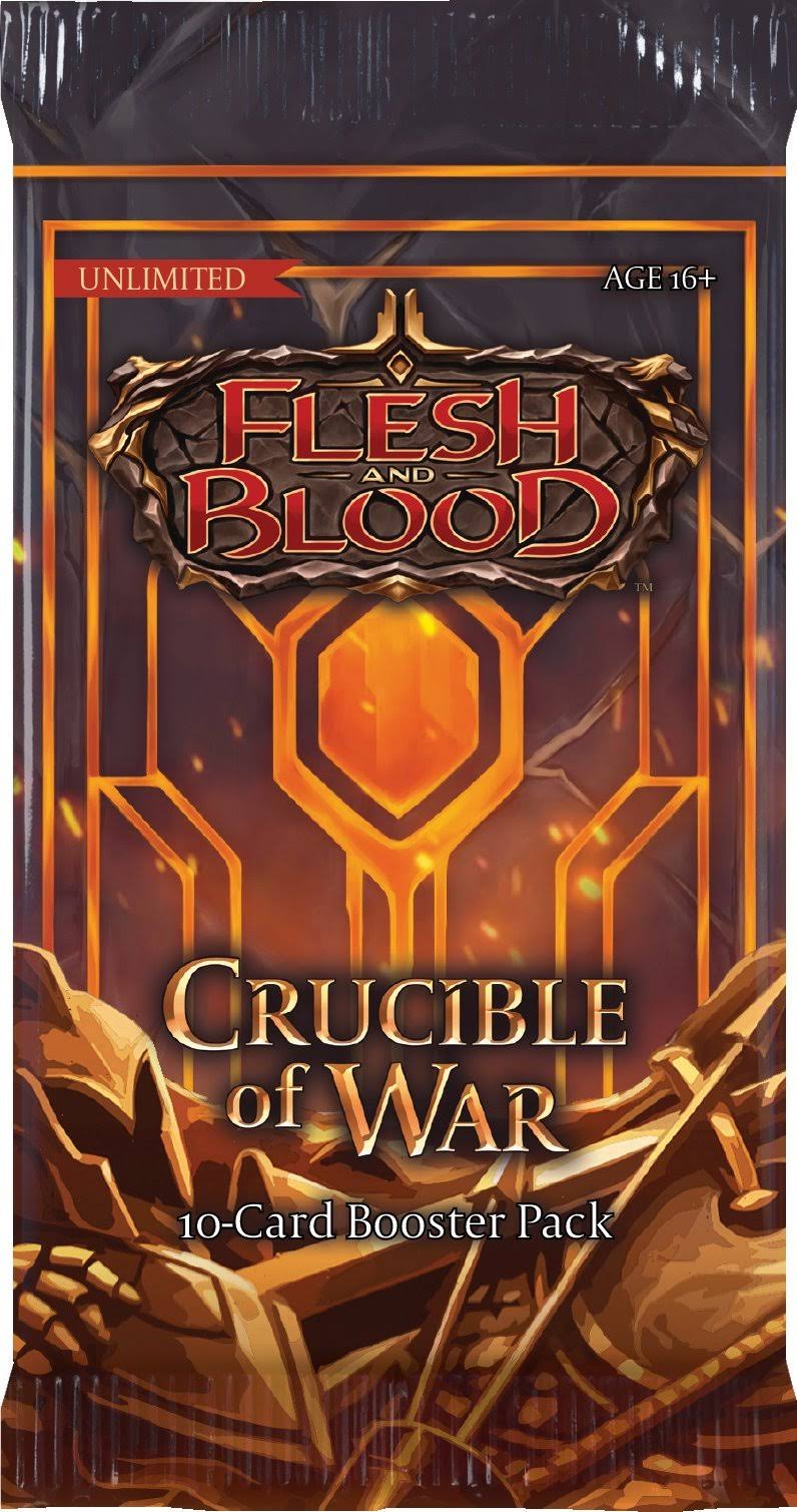 Flesh and Blood TCG: Crucible of War Unlimited Booster Pack