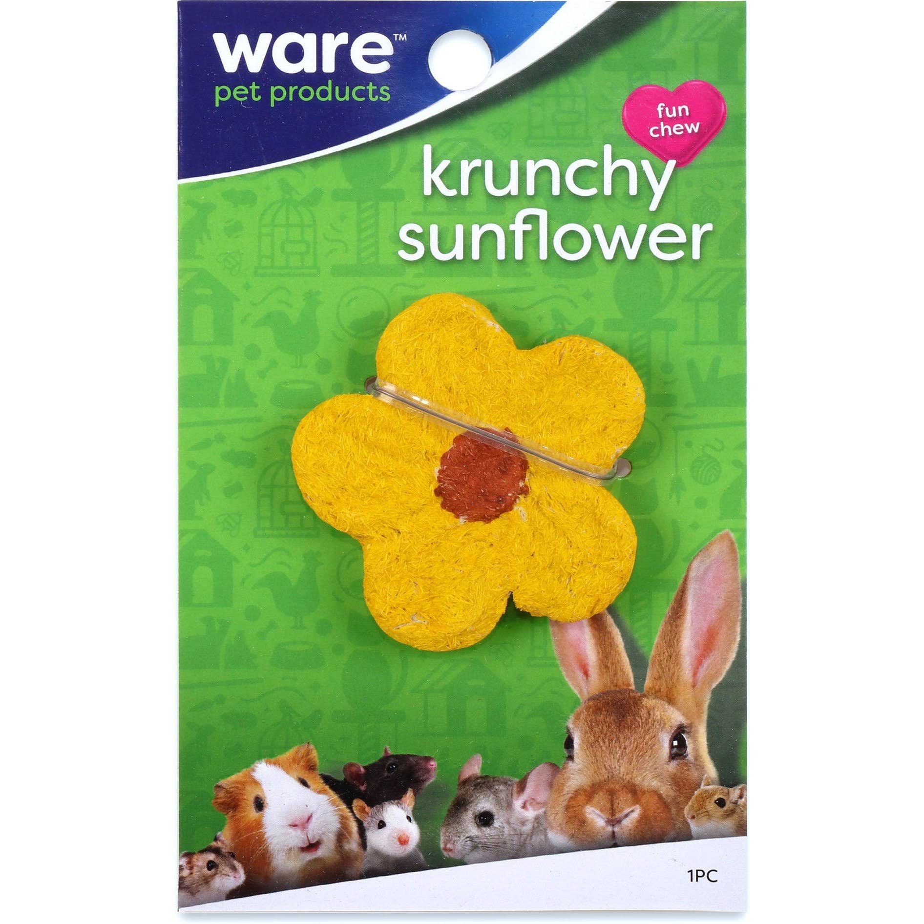 Ware Critter Krunchy Sunflower - Yellow/Brown