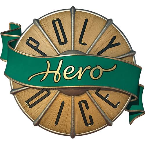 PolyHero Rogue 8 Dice Set Emerald Emissary | Ozzie Collectables