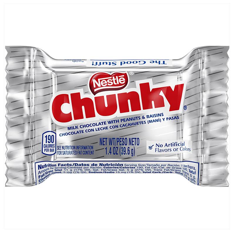 USA Nestle Chunky Chocolate Bar 39.6g