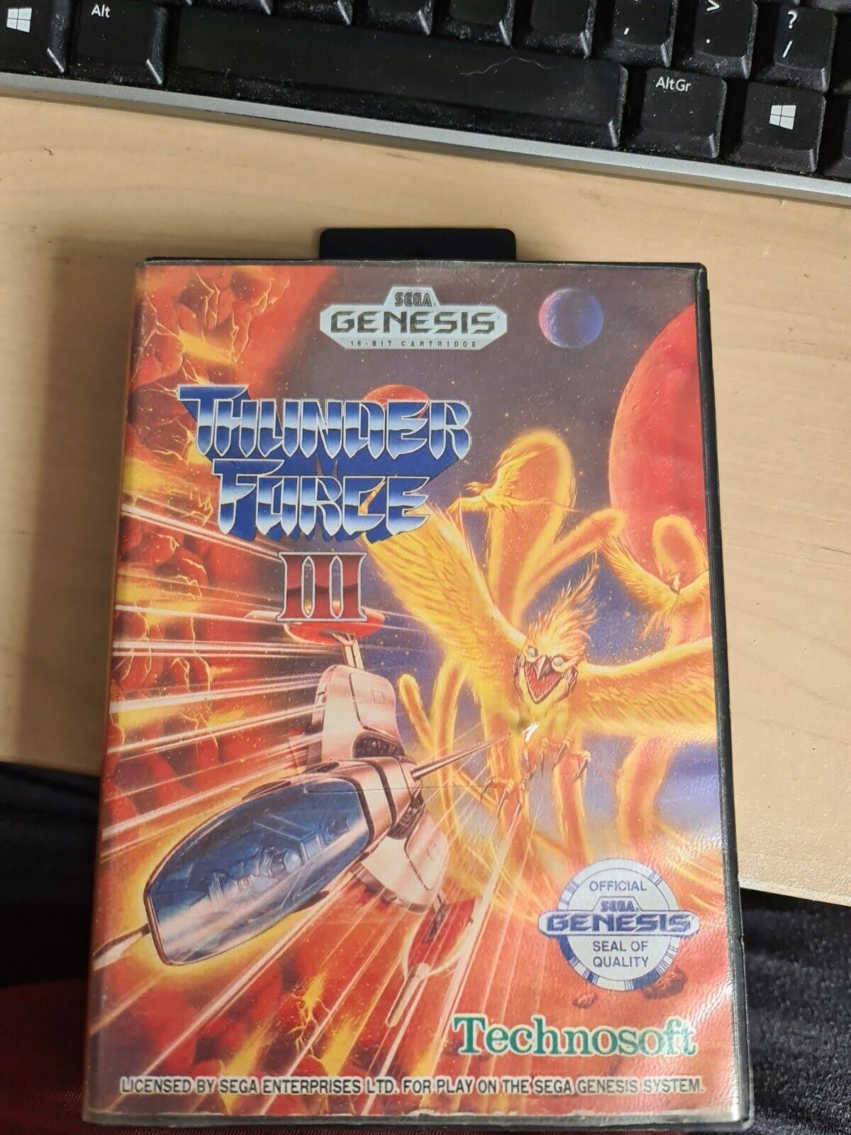 Sega Genesis (Mega Drive) - Thunder Force III (3) Boxed