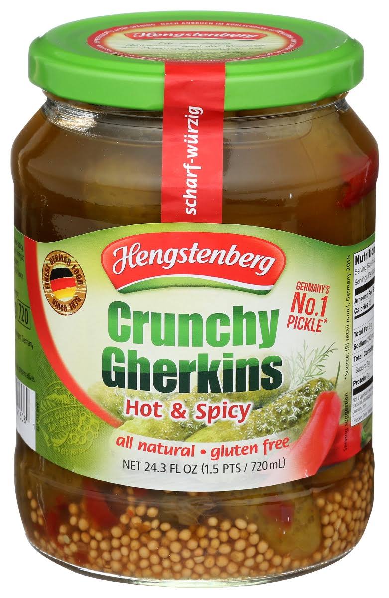 Hengstenberg Crunchy Gherkins - 24.3oz