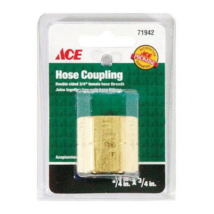 Ace Hose Coupling - 3/4" x 3/4"