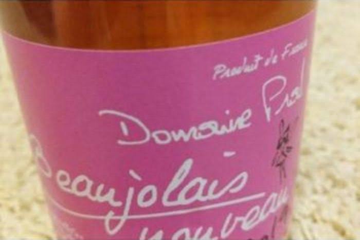 Domaine Pral 2017 Beaujolais Nouveau Wine - 750 Milliliters - Bread Garden Market - Delivered by Mercato