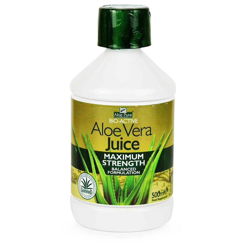 Aloe Pura Bio-Active Aloe Vera Juice - Maximum Strength, 500ml