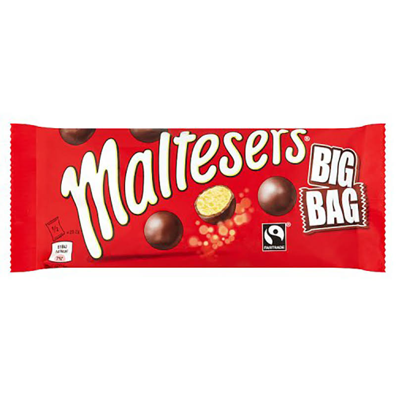 Maltesers Big Bag Milk Chocolate Balls - 58.5g