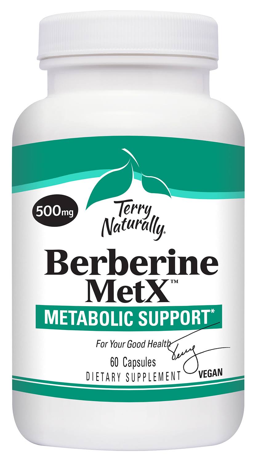 Terry Naturally Berberine - 60 Capsules - Metabolic Support Supplement