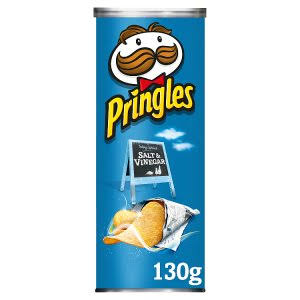 Pringles Salt & Vinegar 130g