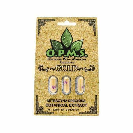 Optimized Plant Mediated Solution Gold Extract Kratom Grams Capsules - 3 Count - Smiley's - Delivered by Mercato