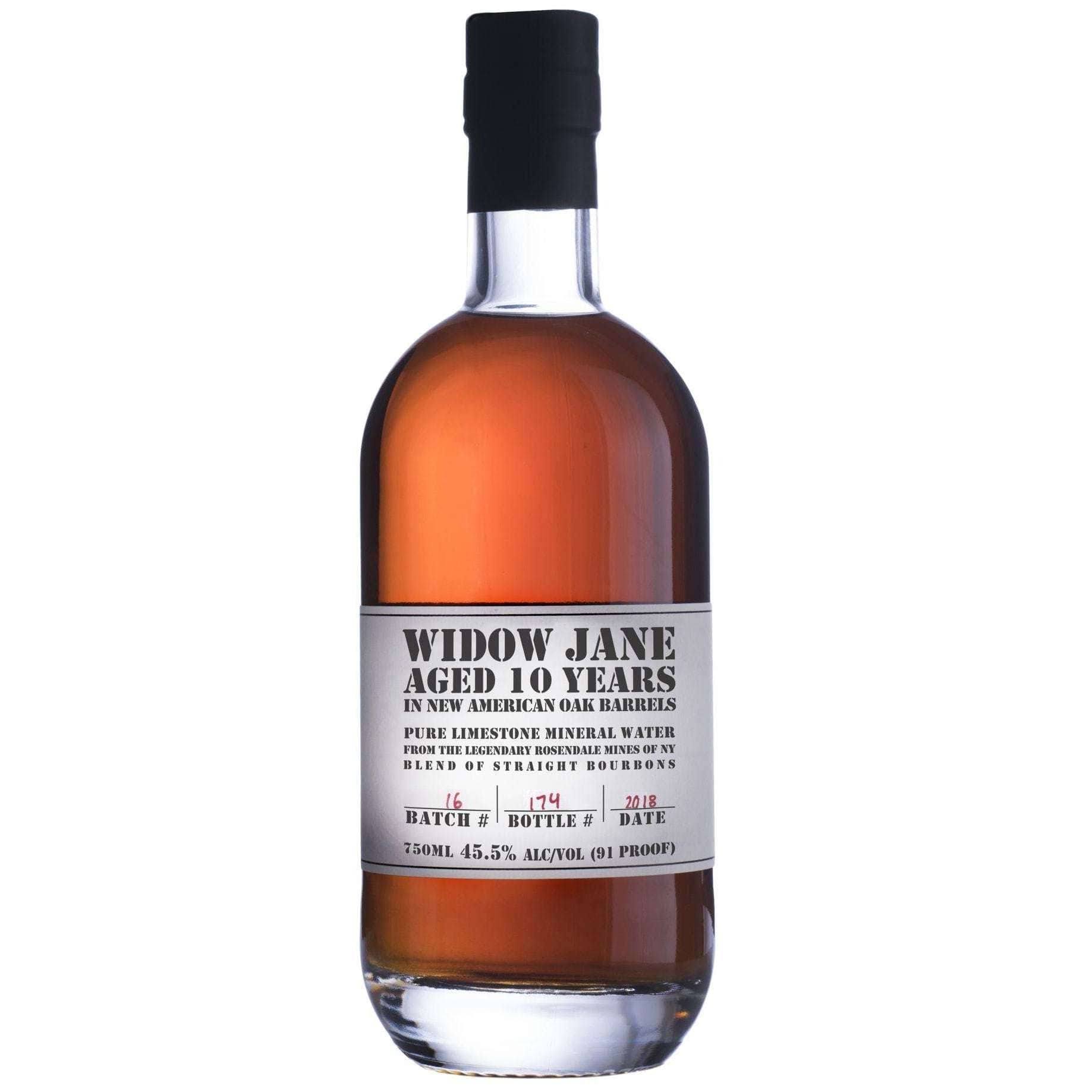 Widow Jane Bourbon Whiskey, Aged 10 Years - 750 ml