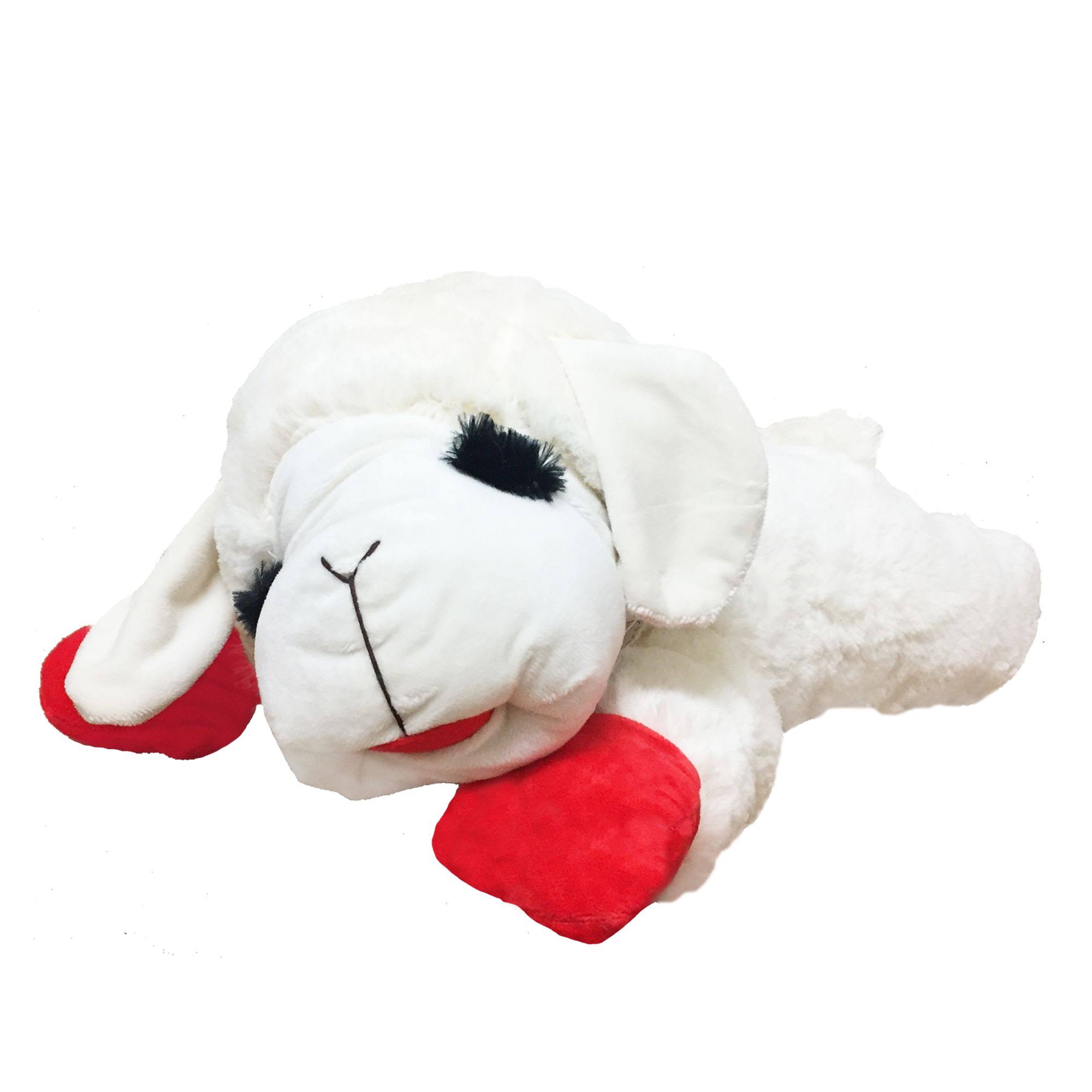 Multi-Pet International Lamb Chop Dog Toy - White