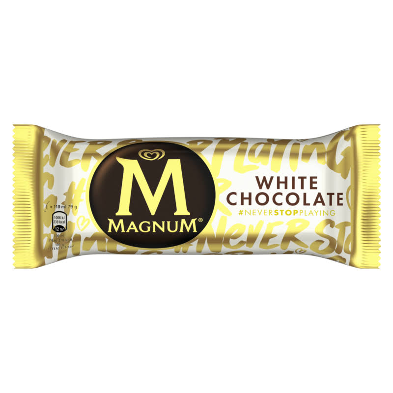 Magnum White Chocolate Ice Cream 110ml