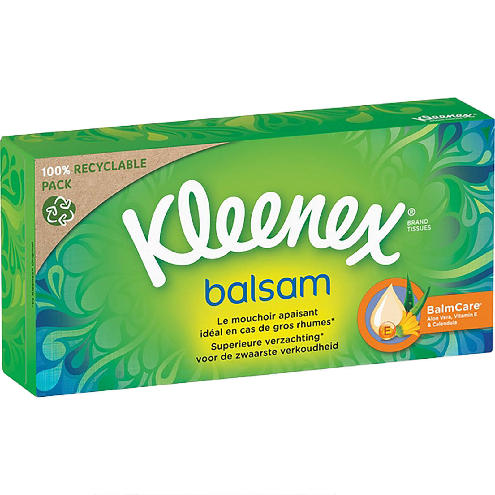 Kleenex Balsam Tissues Boxed, 64 Pack