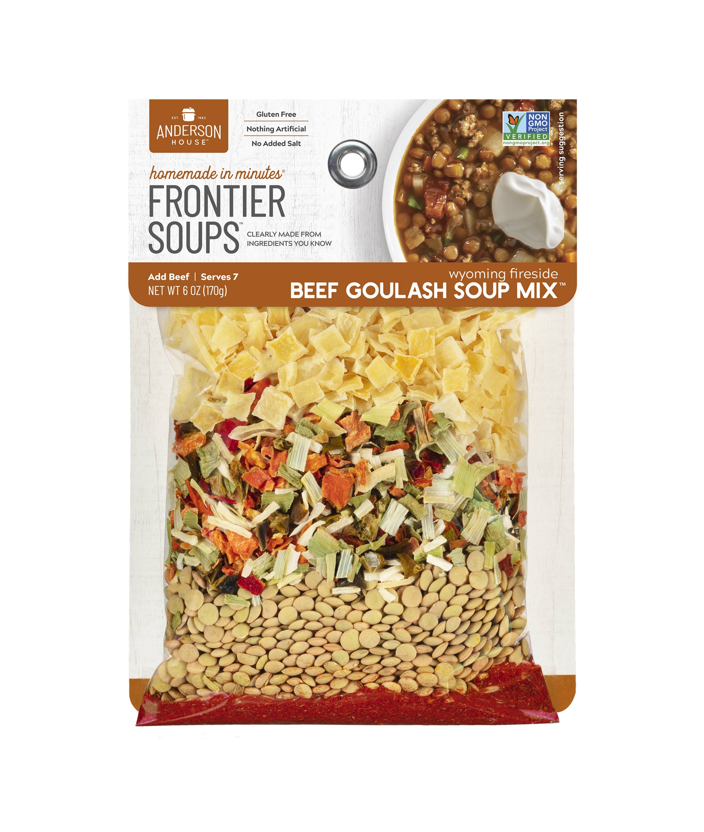 Frontier Soups Beef Goulash Mix - 6oz