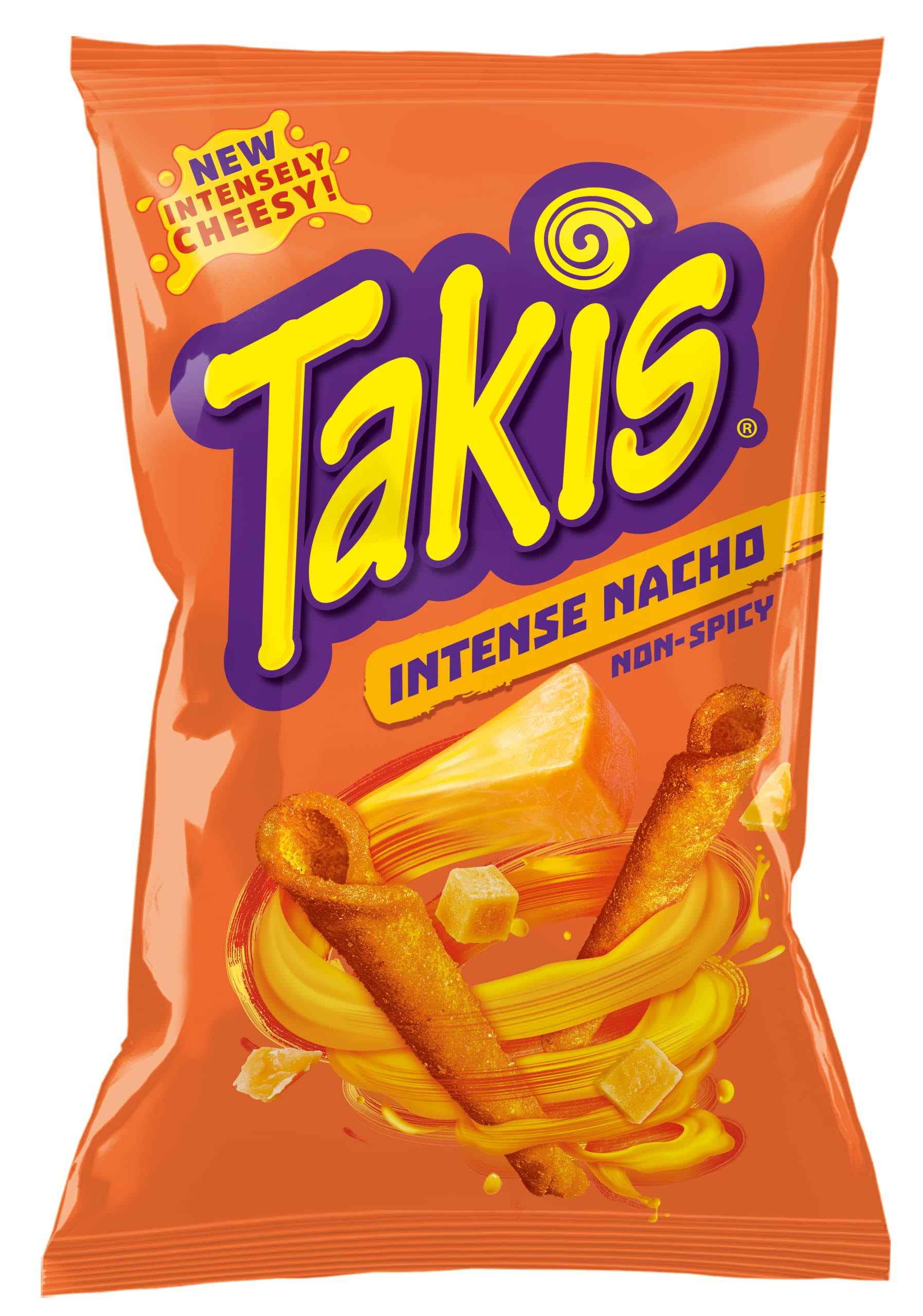 Takis Intense Nacho Non Spicy Tortilla Chips 9 9 oz