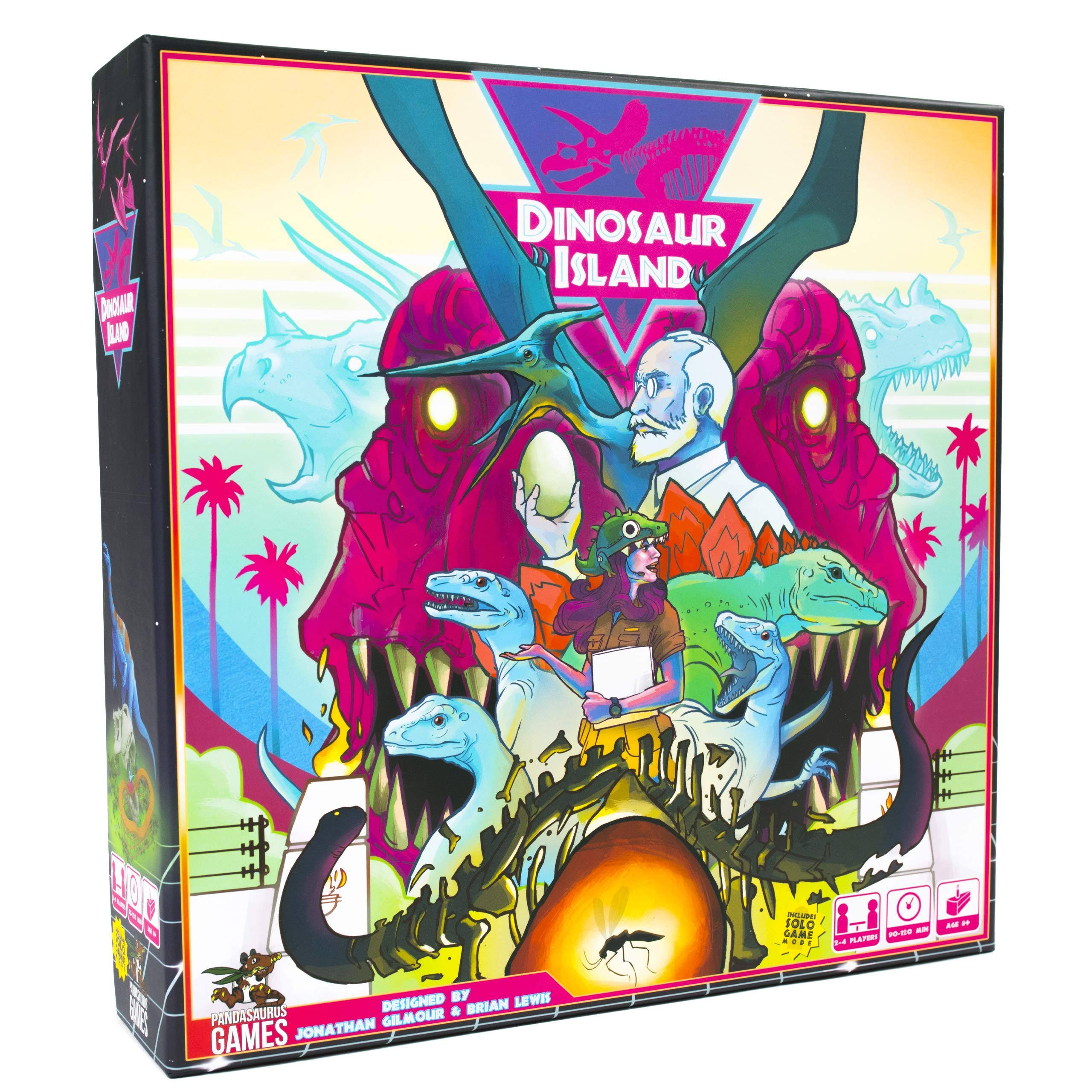 Pandasaurus Dinosaur Island Board Game