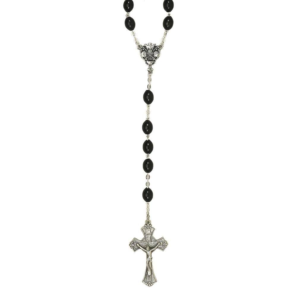 Black Wood RCIA Rosary